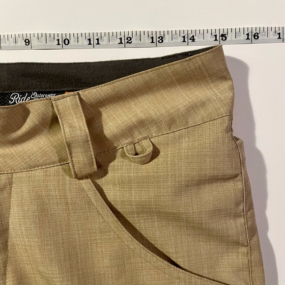 Ride Snowboard Pants Mens Small Tan (Pic 4 Stain) - Picture 8 of 11